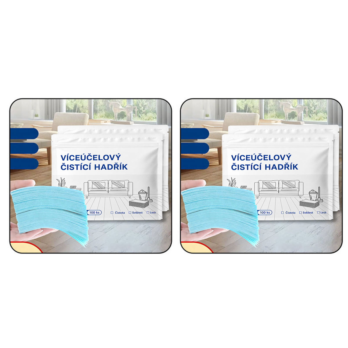 Časově omezená sleva 50 %💧🧹Geelemon® Ve vodě rozpustné ubrousky na čištění podlah