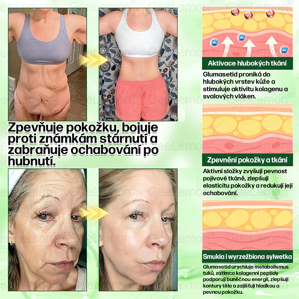 Oficiální český obchod~💙𝐆𝐞𝐞𝐋𝐞𝐦𝐨𝐧® 10v1 Nanomikrojehlicové náplasti na formování těla 🇨🇿 Pouze 1 použití denně ✅ Výsledky viditelné již za 7 dní – vhodné pro obezitu, kardiovaskulární zdraví, cukrovku a problémy s klouby