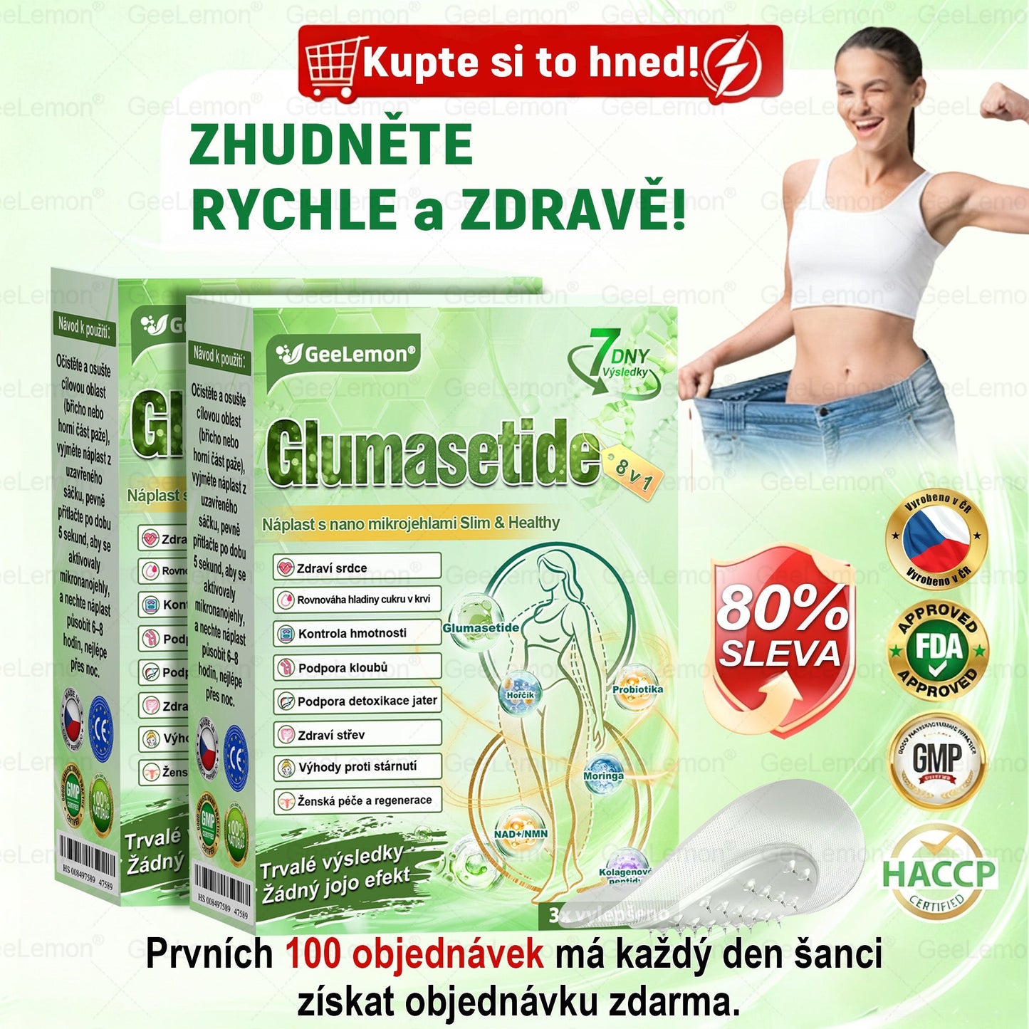 𝐆𝐞𝑒𝑙𝑒𝐦𝐨𝐧®🎁 Posledních 5 balení skladem!🎉Aktivujte si dodatečnou 30% slevu – pouze dnes!  Nepropásněte tuto speciální nabídku, další už nemusí být dostupná.