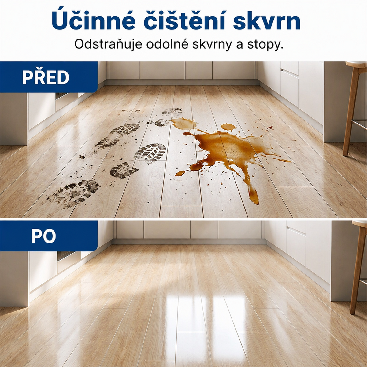 Časově omezená sleva 50 %💧🧹Geelemon® Ve vodě rozpustné ubrousky na čištění podlah