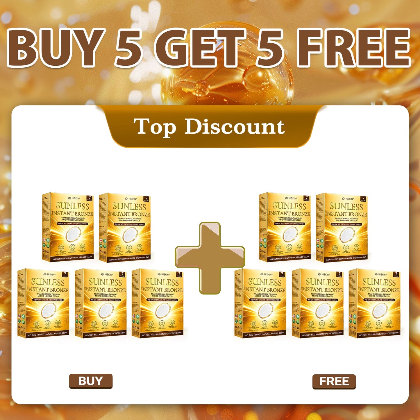 ✨ 𝑶𝒇𝒇𝒊𝒄𝒊𝒂𝒍 𝑺𝒕𝒐𝒓𝒆  𝐇𝐢𝐬𝐤𝐢𝐧® 𝐒𝐮𝐧𝐥𝐞𝐬𝐬 𝐈𝐧𝐬𝐭𝐚𝐧𝐭 𝐁𝐫𝐨𝐧𝐳𝐞 𝐓𝐚𝐧𝐧𝐢𝐧𝐠 𝐌𝐢𝐜𝐫𝐨𝐧𝐞𝐞𝐝𝐥𝐞 𝐏𝐚𝐭𝐜𝐡  (𝐉𝐮𝐬𝐭 𝐨𝐧𝐜𝐞 𝐚 𝐝𝐚𝐲) 𝐕𝐢𝐬𝐢𝐛𝐥𝐞 𝐁𝐫𝐨𝐧𝐳𝐞 𝐆𝐥𝐨𝐰 𝐢𝐧 𝟕 𝐃𝐚𝐲𝐬 ✅ 𝐍𝐨 𝐔𝐕, 𝐍𝐨 𝐎𝐫𝐚𝐧𝐠𝐞, 𝐍𝐨 𝐒𝐭𝐫𝐞𝐚𝐤𝐬, 𝐍𝐨 𝐃𝐇𝐀, 𝐍𝐨 𝐌𝐞𝐬𝐬.