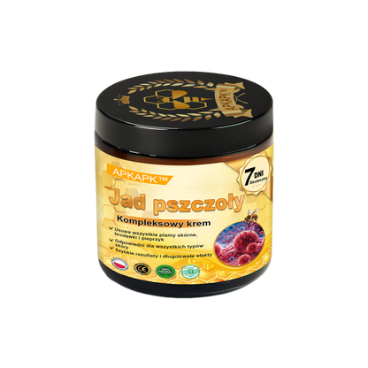 ΑPΚΑPK™ Jad Pszczoły Kompleksowy Krem🥇pomaga w leczeniu problemów skórnych, takich jak: zmarszczki, blizny, plamy pigmentacyjne, rozstępy, trądzik, łuszczyca, egzema, zmiany skórne, podrażnienia, stany zapalne i inne problemy skórne🔥