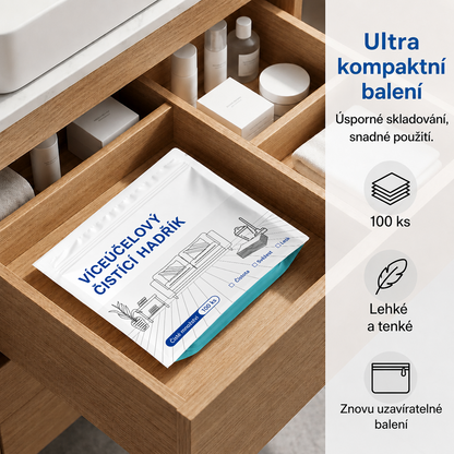 Časově omezená sleva 50 %💧🧹Geelemon® Ve vodě rozpustné ubrousky na čištění podlah