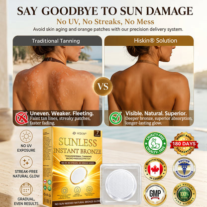 ✨ 𝑶𝒇𝒇𝒊𝒄𝒊𝒂𝒍 𝑺𝒕𝒐𝒓𝒆  𝐇𝐢𝐬𝐤𝐢𝐧® 𝐒𝐮𝐧𝐥𝐞𝐬𝐬 𝐈𝐧𝐬𝐭𝐚𝐧𝐭 𝐁𝐫𝐨𝐧𝐳𝐞 𝐓𝐚𝐧𝐧𝐢𝐧𝐠 𝐌𝐢𝐜𝐫𝐨𝐧𝐞𝐞𝐝𝐥𝐞 𝐏𝐚𝐭𝐜𝐡  (𝐉𝐮𝐬𝐭 𝐨𝐧𝐜𝐞 𝐚 𝐝𝐚𝐲) 𝐕𝐢𝐬𝐢𝐛𝐥𝐞 𝐁𝐫𝐨𝐧𝐳𝐞 𝐆𝐥𝐨𝐰 𝐢𝐧 𝟕 𝐃𝐚𝐲𝐬 ✅ 𝐍𝐨 𝐔𝐕, 𝐍𝐨 𝐎𝐫𝐚𝐧𝐠𝐞, 𝐍𝐨 𝐒𝐭𝐫𝐞𝐚𝐤𝐬, 𝐍𝐨 𝐃𝐇𝐀, 𝐍𝐨 𝐌𝐞𝐬𝐬.