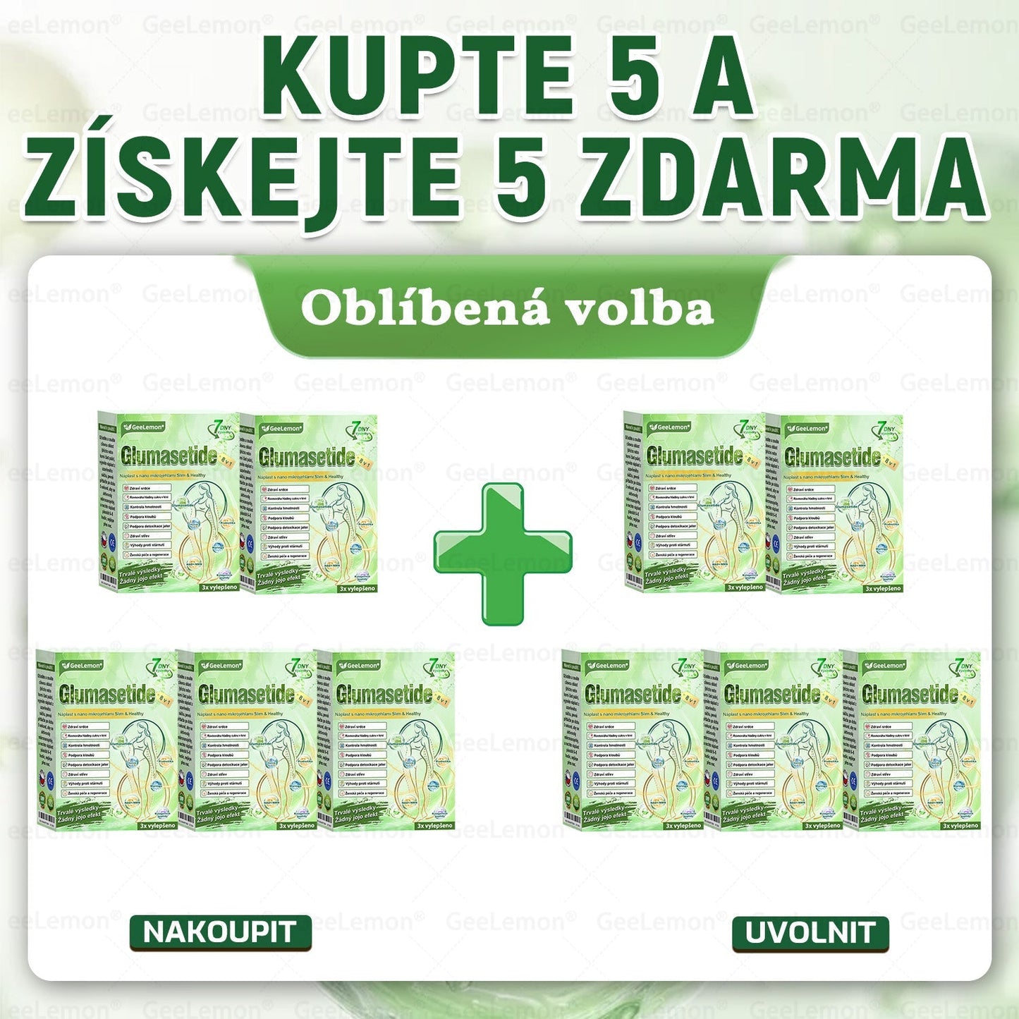 𝐆𝐞𝑒𝑙𝑒𝐦𝐨𝐧®🎁 Posledních 5 balení skladem!🎉Aktivujte si dodatečnou 30% slevu – pouze dnes!  Nepropásněte tuto speciální nabídku, další už nemusí být dostupná.